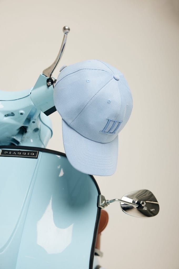 Tresanti Avegno Logo Baseball Cap Sky blue (TRHTIA089 - 801)