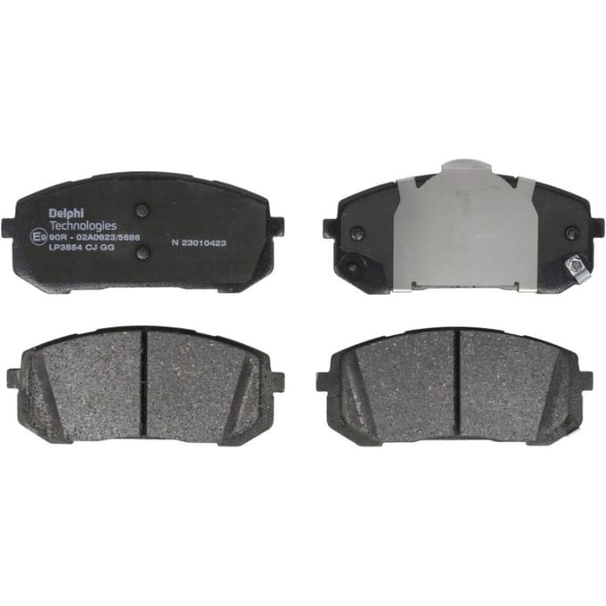 Remblokset DELPHI LP3854, voor