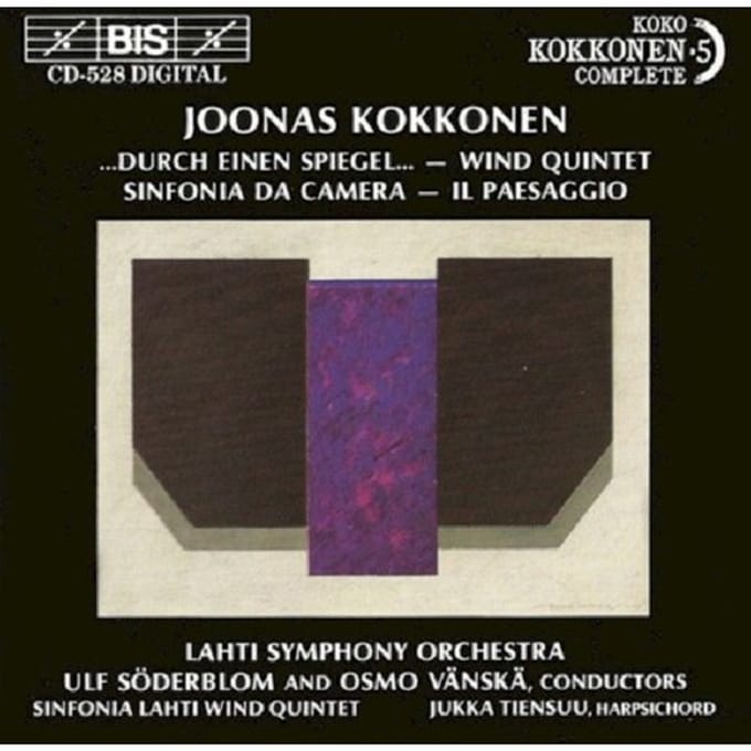Lahti Symphony Orchestra, Osmo Vänskä - Kokkonen: Durch Einen Spiegel/Wind Quintet (CD)