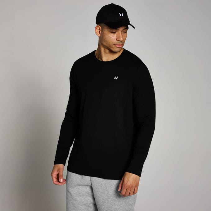 MP Rest Day shirt met lange mouwen voor heren - Zwart - M