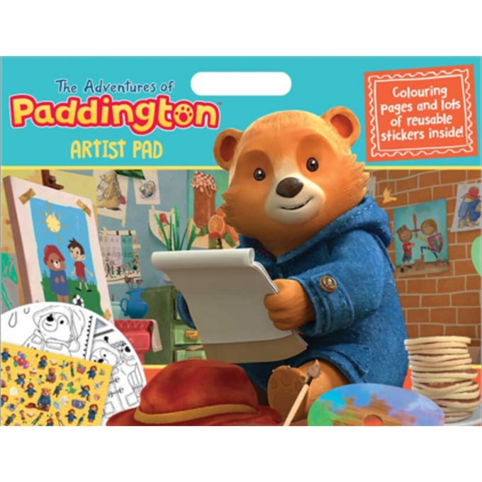 Paddington Kleurplaten & Stickers Artist Pad