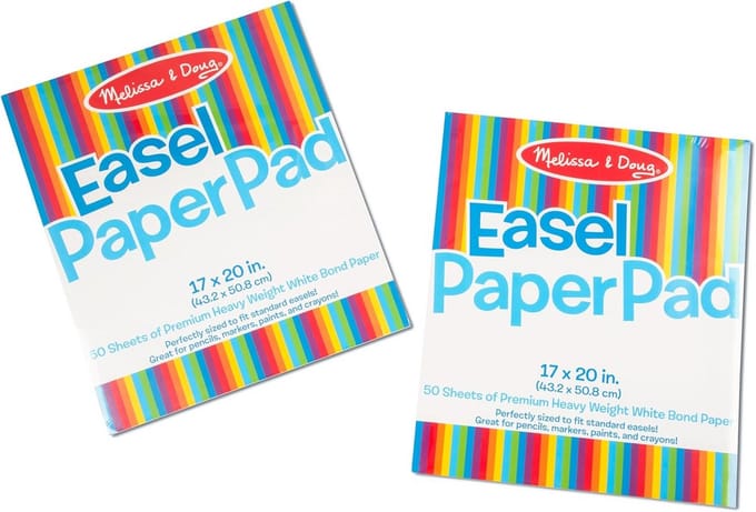 Groot Tekenblok voor Kinderen, 2 Pak met 100 Vellen Extra Groot Papier