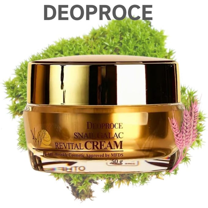 DEOPROCE - Snail Galac Revital Cream 50g