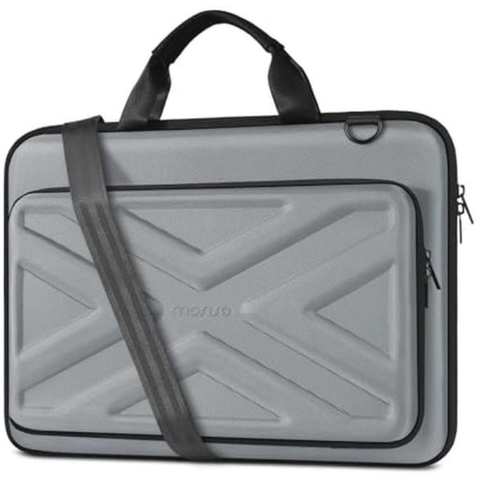 Hardshell laptop tas met schouderriem voor mannen en vrouwen