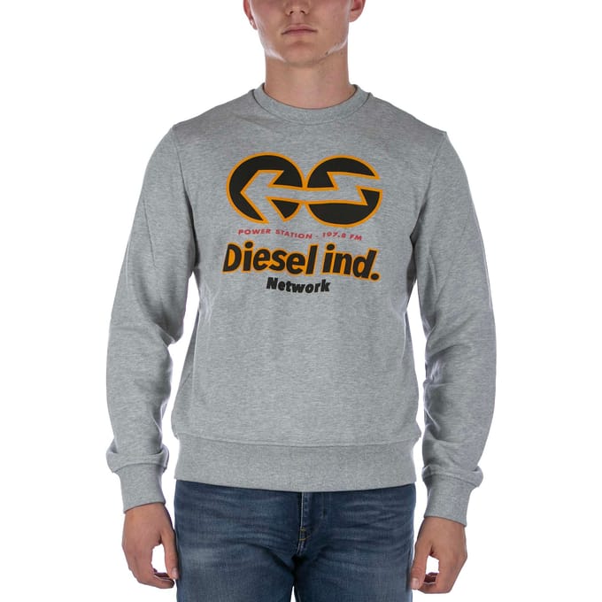 Diesel Sweatshirts Sginn E1 Grijs