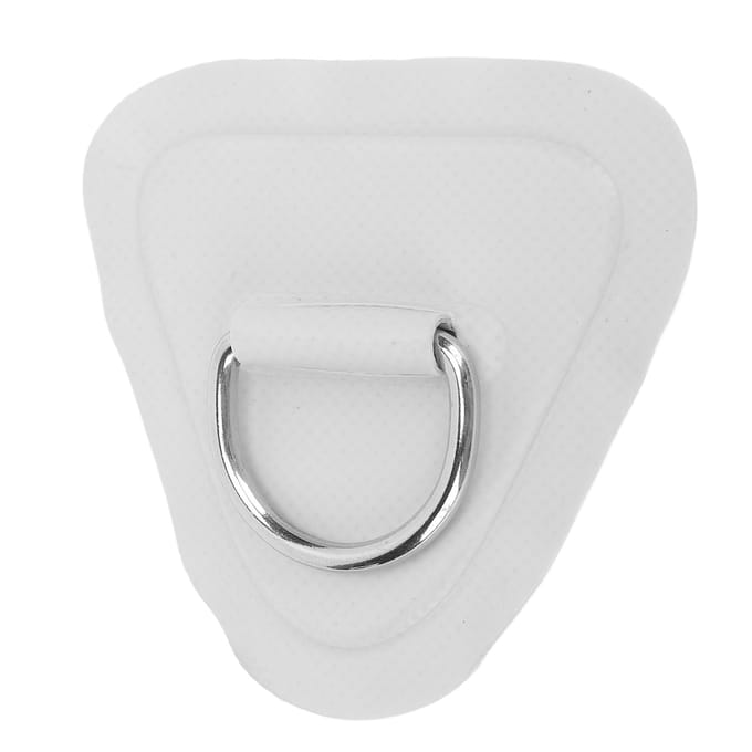 D-ring Patch Driehoek UV-bestendig PVC Patch D-ring Touwgesp voor Opblaasbare Boot Kajak Bijboot Grijs grijs