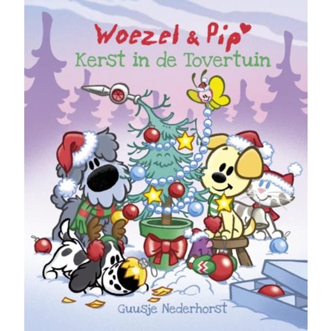 Kerst in de tovertuin - Woezel & Pip - Guusje Nederhorst