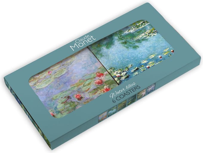 Claude Monet, Water Lelies Onderzetters 6 stuks