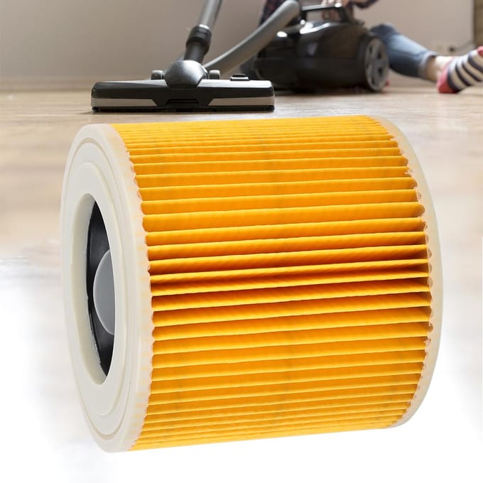 Vergrendel Nat- en Droogstofzuiger Filter Accessoires Adapter Voor Karcher A2004/2054/2204/2656 white