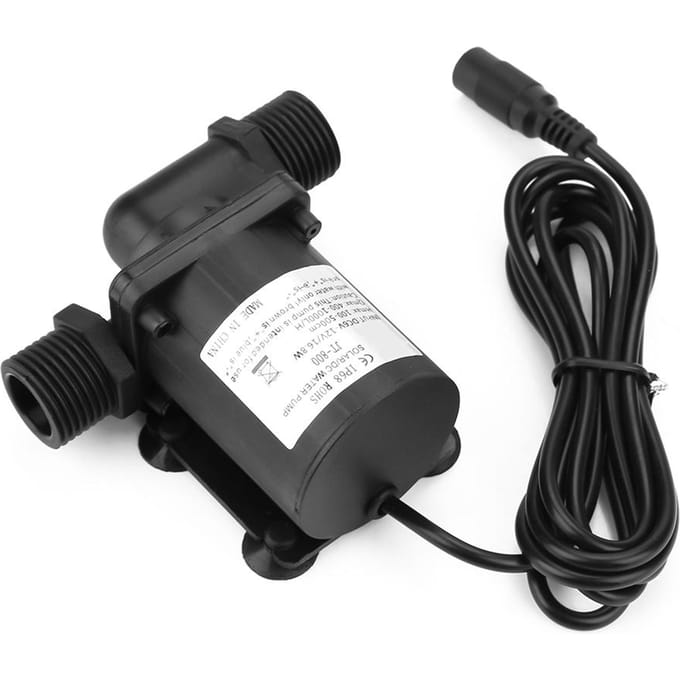 Mini DC Borstelloze Waterpomp voor Kleine Visvijver 12V 40 graden Celsius ~100 graden Celsius