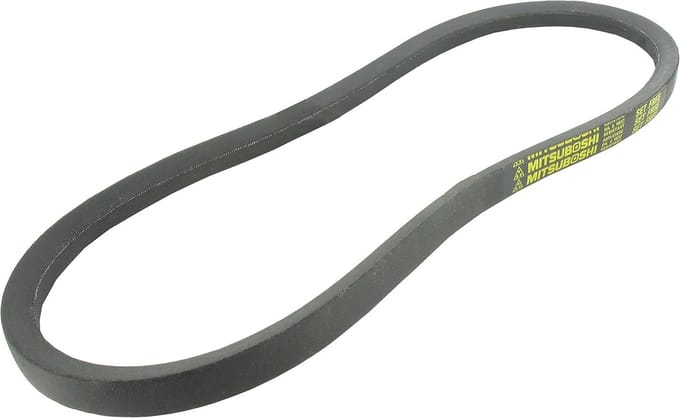 V-riem - Grasmaaier riem - Gras maaien - Gladde trapeziumvorm - 736 mm - Zwart