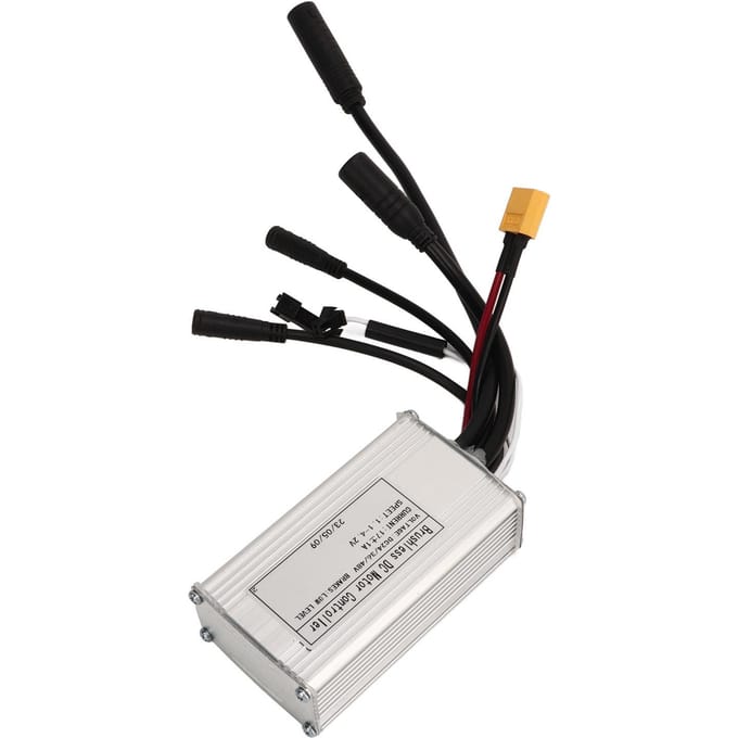 Borstelloze Motorcontroller 24V 36V 48V 17A Sinusgolf 3 Modus Controller met Waterdichte Connector voor DIY Elektrische Fiets black