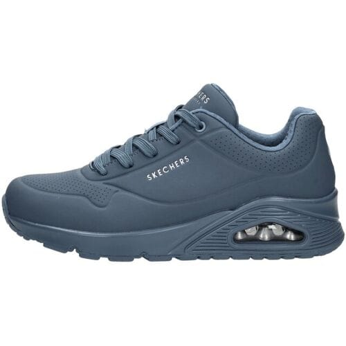 Skechers Uno - Stand On Air Dames Sneakers - Blauw