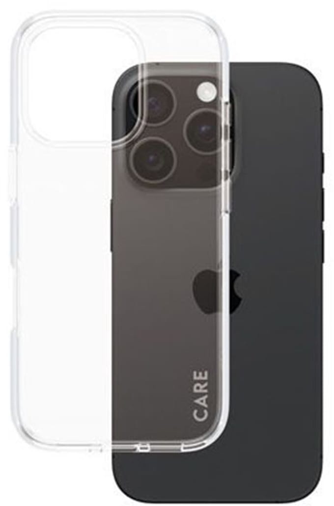 PanzerGlass, Hoesje Geschikt voor Apple iPhone 16 Pro Urban Combat Serie met Verhoogde Randen, Transparant