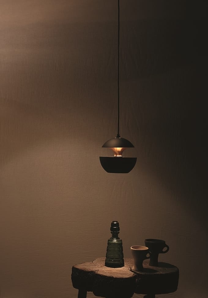 DCWéditions - HERE COMES THE SUN hanglamp - zwart/koper - 175