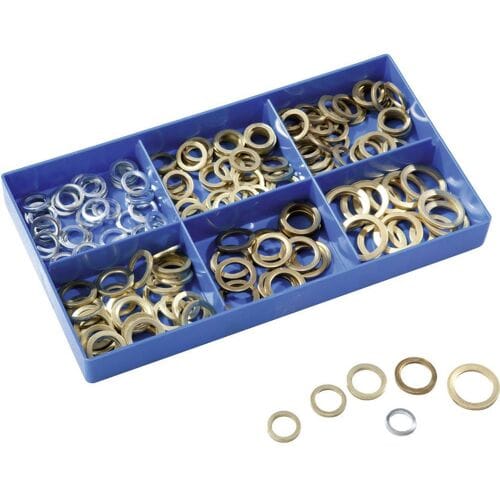 17009 Assortiment lagerringen Inhoud 186 onderdelen