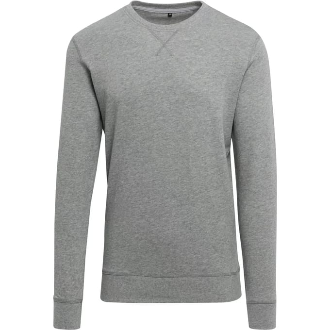 Lichtgewicht crew Sweatshirt Heather Grey maat L
