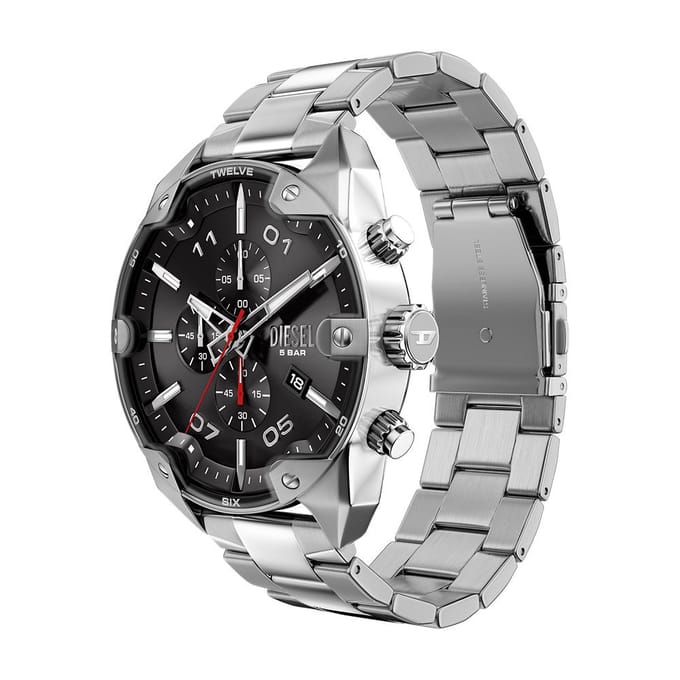 Diesel DZ4709 Mannen Horloge 49 mm - Zilverkleurig