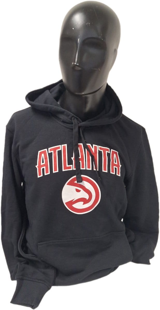 MLB-ATLANTA-HOODED-BLACK-L