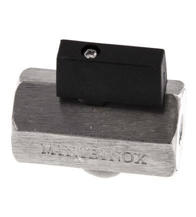G 1/8 inch 2-Weg Rvs Mini-Kogelkraan 25 Bar - BL2SH-MM-018