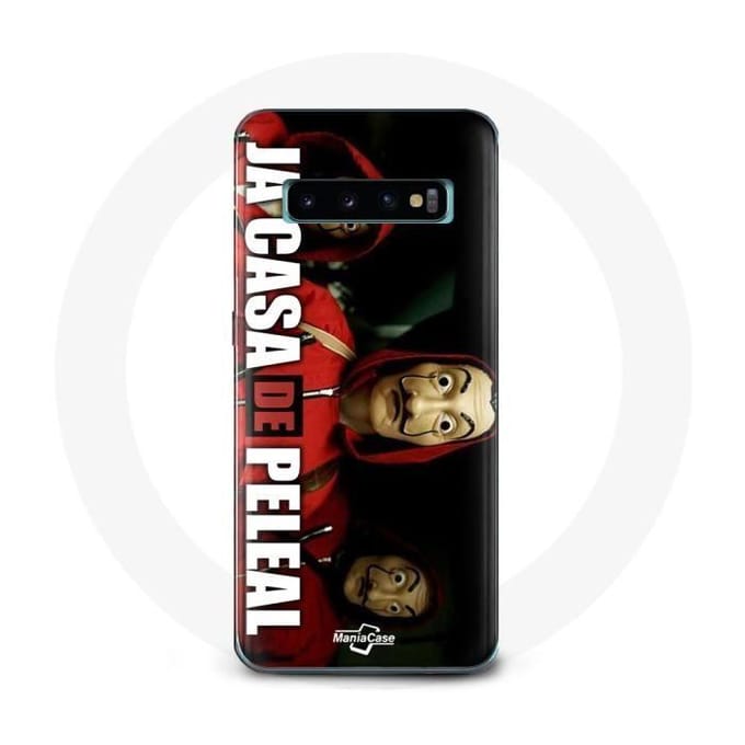 Case voor Samsung Galaxy S10 La casa de papel Het masker van Dali