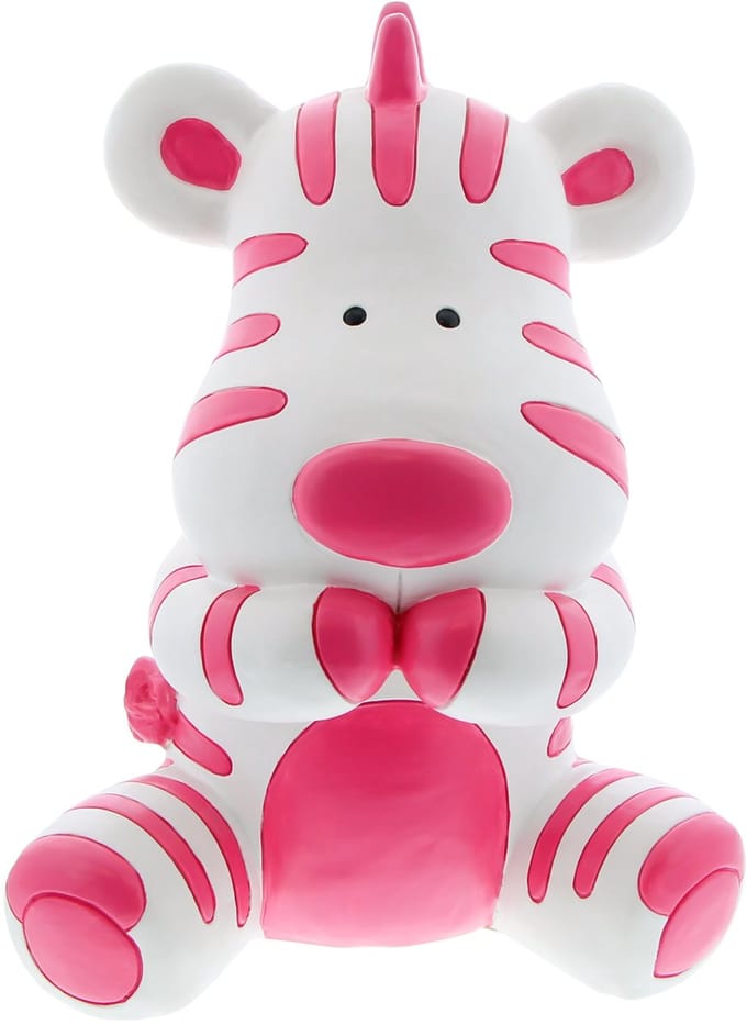 Spaarpot Zebra Punda roze