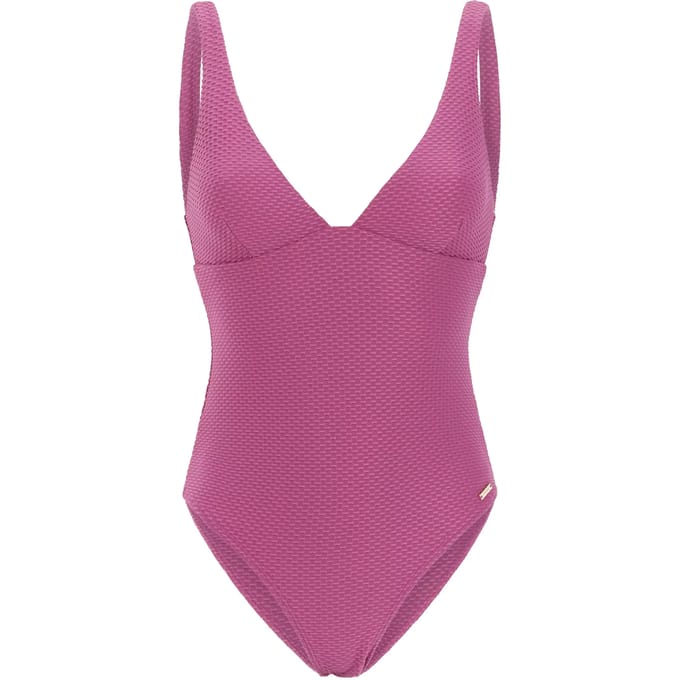 Protest PRTNorah - Badpak Dames - Normale pasvorm - Vaste vulling - Medium dekking - Roze