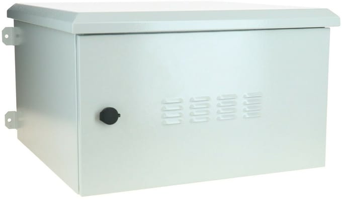 DSIT 6U outdoor wandkast IP55 - 600x600x368mm (BxDxH) - serverbehuizing - serverrack - serverkast - 19 inch