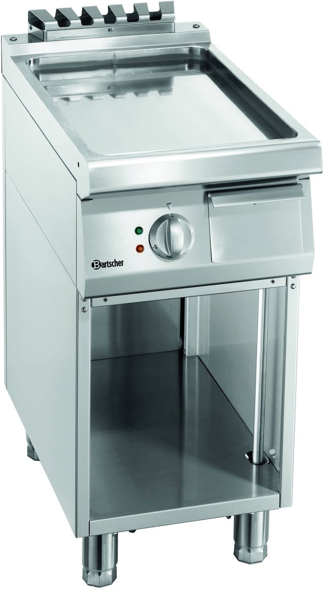 Bartscher Bakplaat 700 B400 - Elektrisch - Glad - 5 kW - 400V - 400x700x850mm
