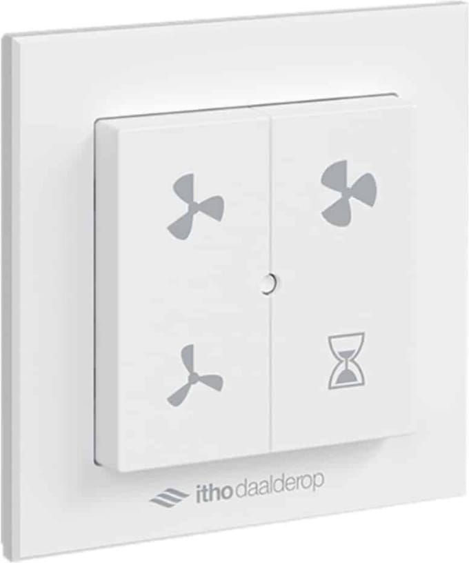 Itho Daalderop draadloze bediening AUTO RFT-N wit 04-00160