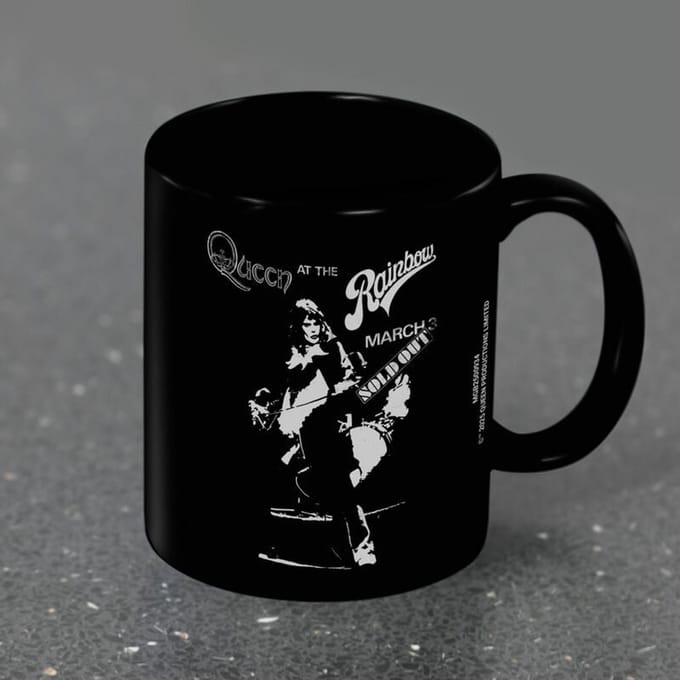 Queen Rainbow Unisex Kop - zwart - Standard