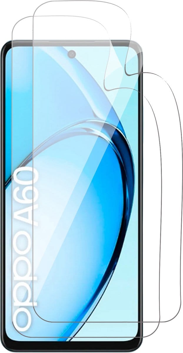 Screenprotector geschikt voor Oppo A60 - 2x FlexGuard Screen Protector