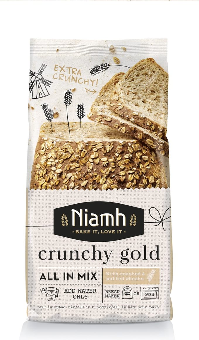 Niamh Crunchy Gold - All-in Broodmix - 1 kg