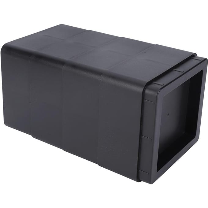 4 stuks Rechthoek Sofa Hoogte Verhoger Zwart Mat PP Plastic Meubelaccessoires 2in