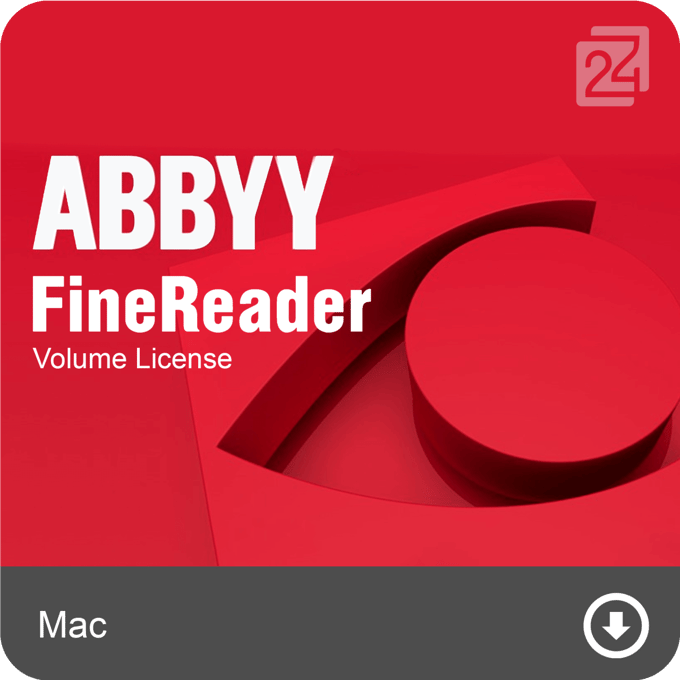ABBYY Finereader PDF Volume License Mac 1 Jaar 5 - 25 Gebruiker(s) Standaard per Seat