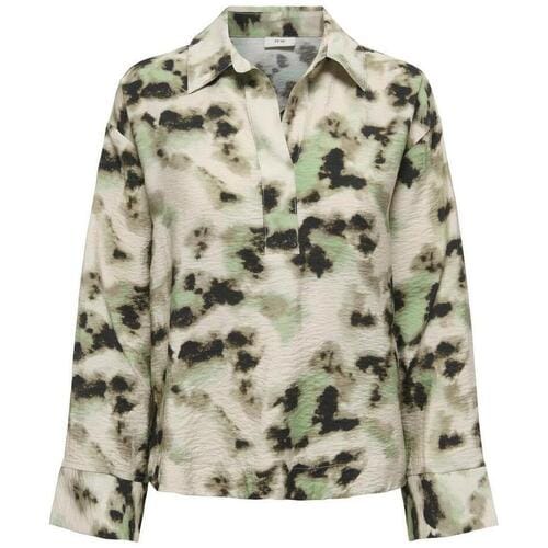 JDY - JDYMILLIE L/S LOOSE TOP WVN - Dames - Blouses