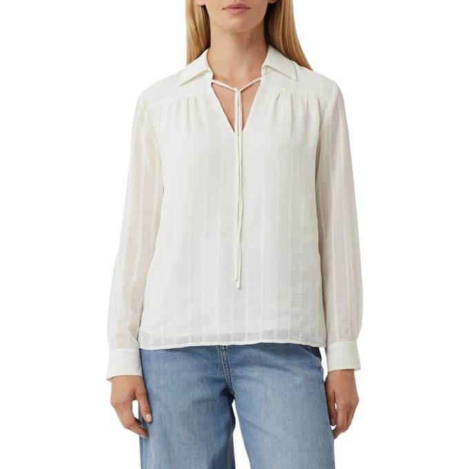 Comma Blouses White Taglia: 36 | Maglie a manica lunga Outlet | Donna | Bianco
