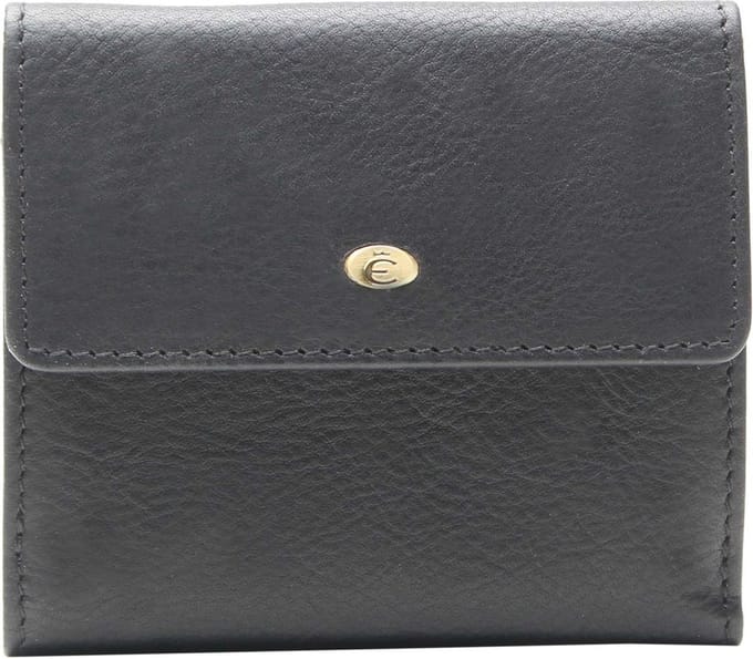 Esquire Portemonnee Peru Lady Wallet Black Zwart