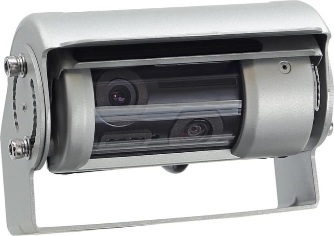 Achteruitrij Camera universeel Caravan double shutter 150°