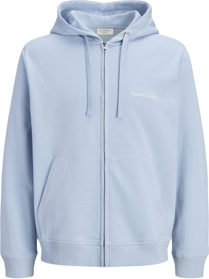 JACK&JONES - JORNORREBRO EMB SWEAT ZIP HOOD NOOS - Heren - Sweaters