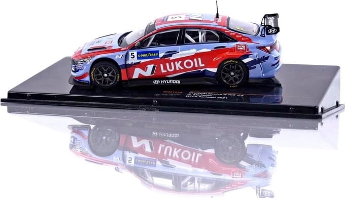 Hyundai Elantra N TCR #5 WTCR Portugal 2021 - 1:43 - IXO Models