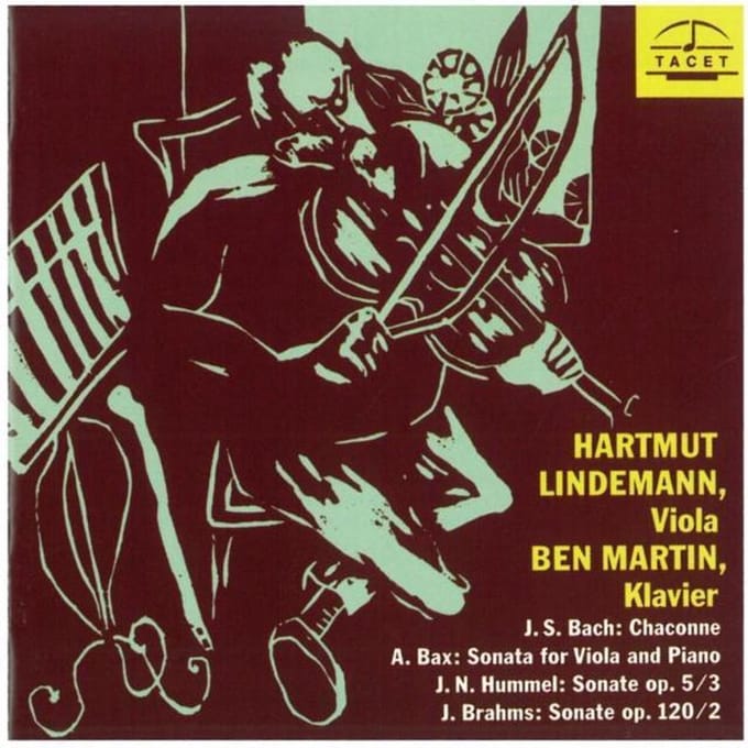 The Viola Recital: Bax, Hummel, Brahms, Bach