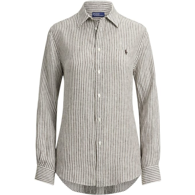 Ralph Lauren Bruin/witte shirts