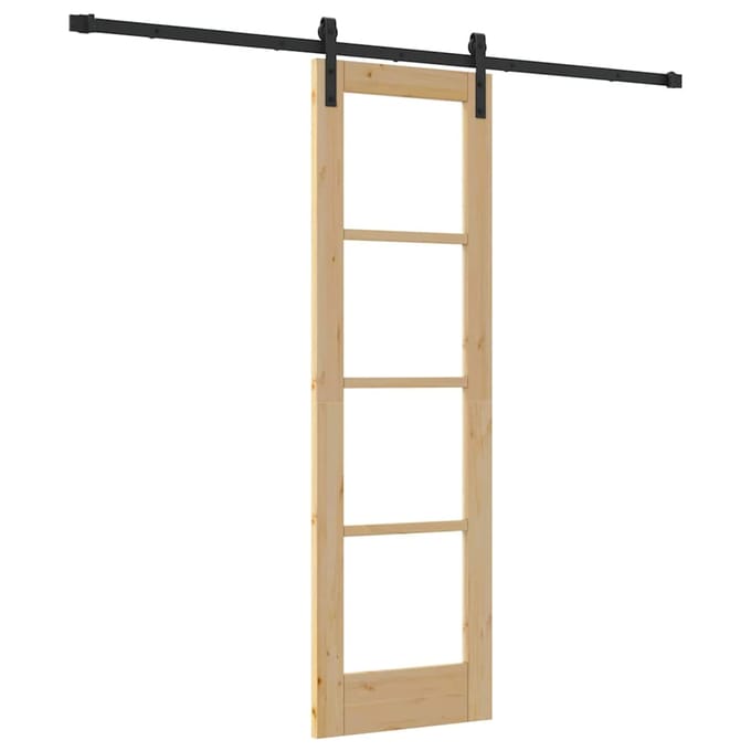 vidaXL - Schuifdeur - ORKDAL - Naturel - 61 - x - 198,5 - cm