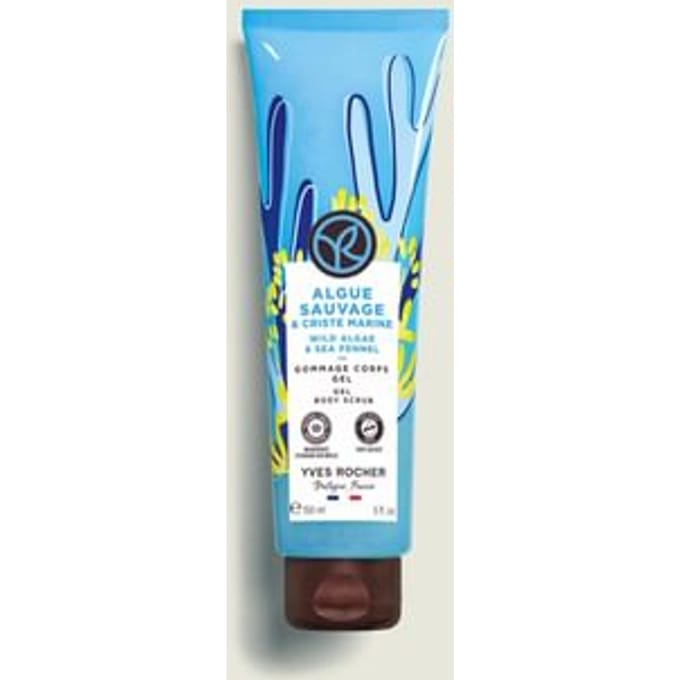 Yves Rocher Wild Algae & Sea Fennel Gel Lichaamsscrub Body scrub Dames 150 ml