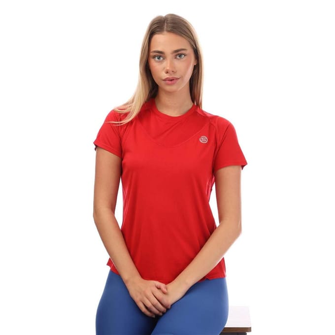Skins Dames/Dames Serie-3 T-Shirt (Rood)