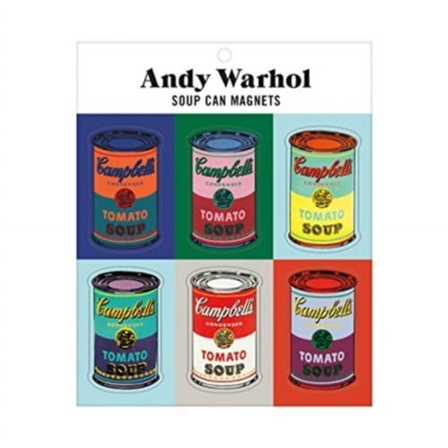 Andy Warhol Soup Can Magnets - Galison