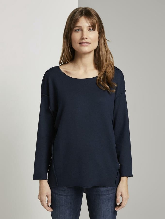 Tom Tailor Denim shirt Navy-S