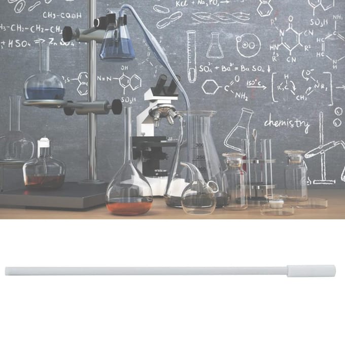 27.5cm10.83in PTEE Récupérateur d'agitateur magnétique Anti-corrosion Résistant aux produits chimiques Récupérateur gray