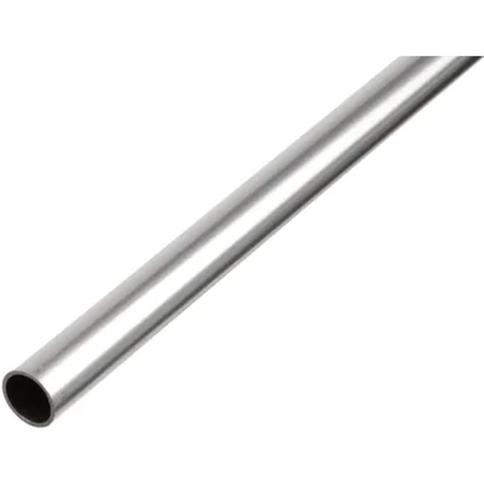 Alberts 473754 ronde buis | aluminium, naturel | 1000 x 6 x 1 mm